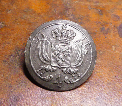 Bouton troupe 4em régiment - bouton,