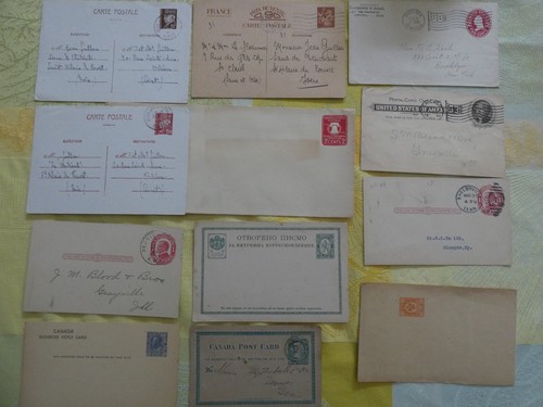 Philatelie entiers postaux - philatelie,
