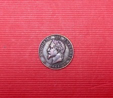 rare et jolie piece de 2 ctms , napoléon III , 1861  BB (2)