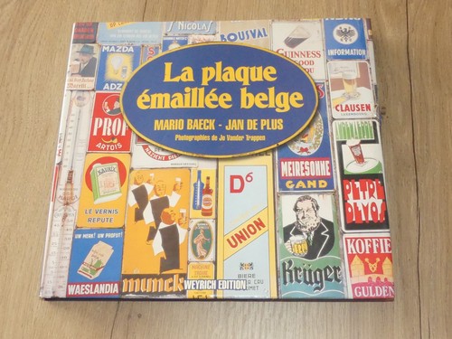 Livre plaque émaillée - livre,