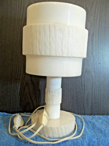 Lampe albâtre brut - albÂtre, blanc