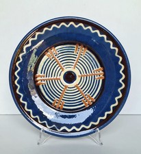 Assiette poterie vernissée de