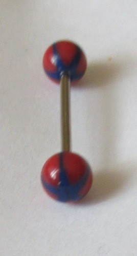 Piercing langue barbell 19 - piercing,