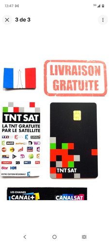 Carte tnt sat valable 4ans - ,