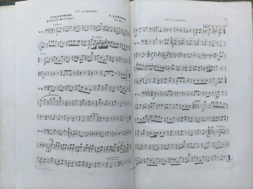 Partitions gravées xixè - gravÉes,