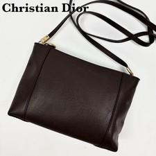 DIOR Shoulder Bag Cd Logo Pvc Leather Pochette