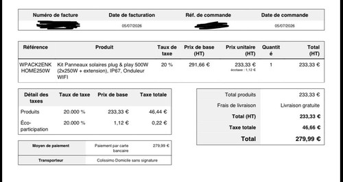 Kit panneaux solaires - , plug