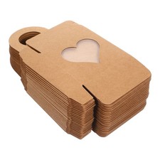  30 Pcs Boîte Cadeau Bouteille Vin En Papier Kraft Coffret Boîtes Vides