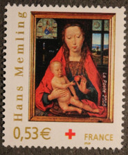 Timbre - FRANCE -Croix-Rouge-