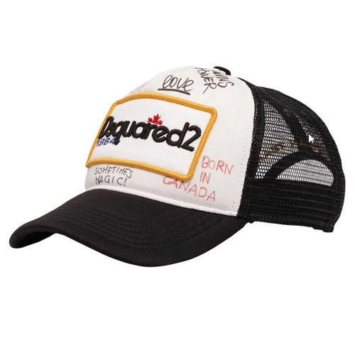 Dsquared2 trucker hat black - trucker,