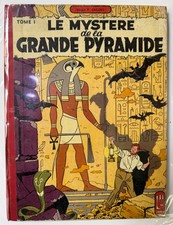 BLAKE ET MORTIMER JACOBS " PYRAMIDE " Reed Tome 1 BE+ AVEC POINT TINTIN