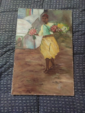 tableau ancien huile sur toile