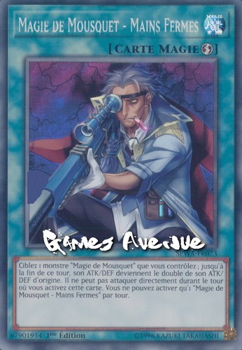 Magie de mousquet - yu-gi-oh,