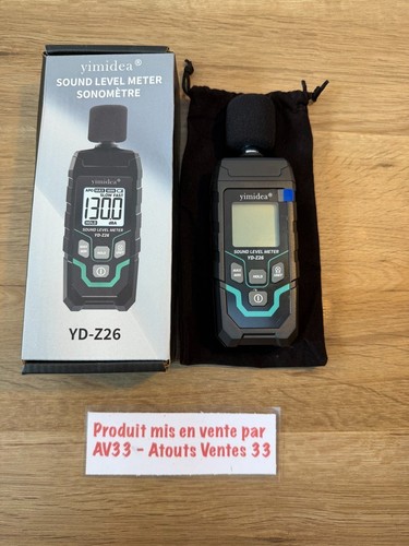 Sonomètre numérique mesure