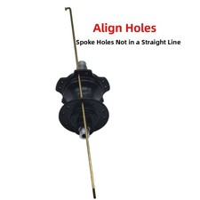 Moyeu vélo pliant aluminium