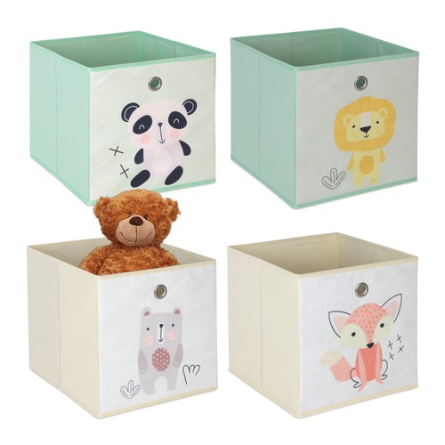 Caisse rangement tissu - de,