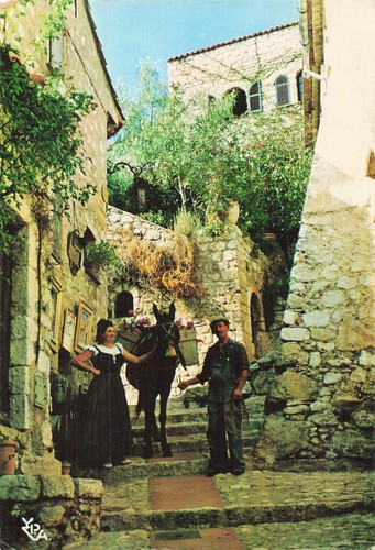 Eze village ane de pere - eze,