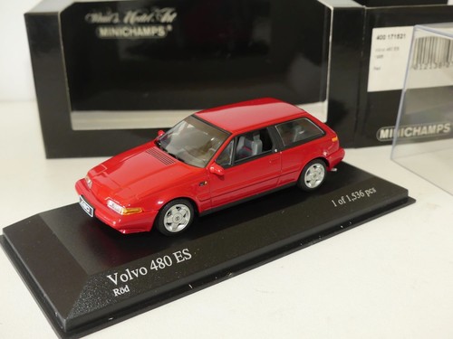 Volvo 480 1986 rouge - 480,
