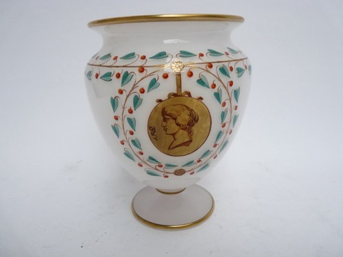 Vase opaline napoléon iii - vase,