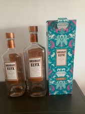 Bouteille décorative Absolut Vodka ELyx 3L + 4,5L vide mais scellé