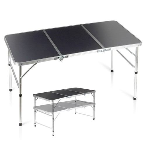 Table camping réglable - table,