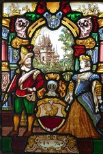 Vitrail armoiries style