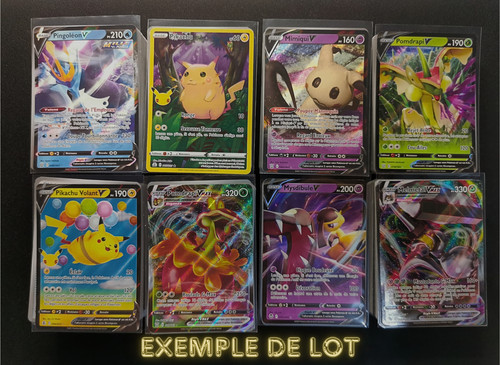 Lot 100 cartes pokémon - 100,