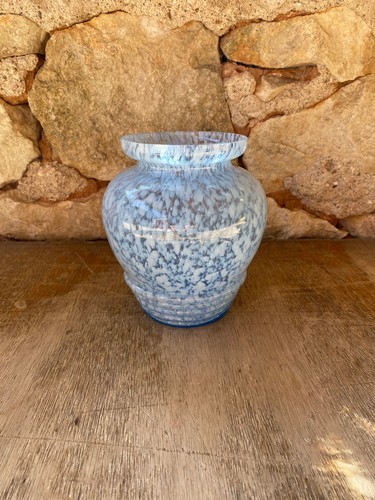 Ancien vase verre clichy - ancien,