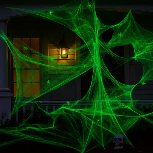 Toiles araignée fluorescente - toiles,