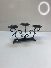 Bougeoir en fer forger 3 bougie en bonne état