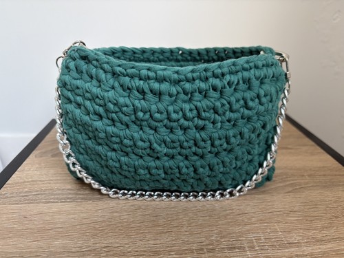 Sac crochet fait - , main