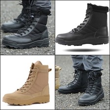Bottes militaires homme armée