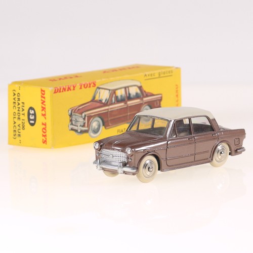 Fiat 531 dinky toys - dinky, 1200