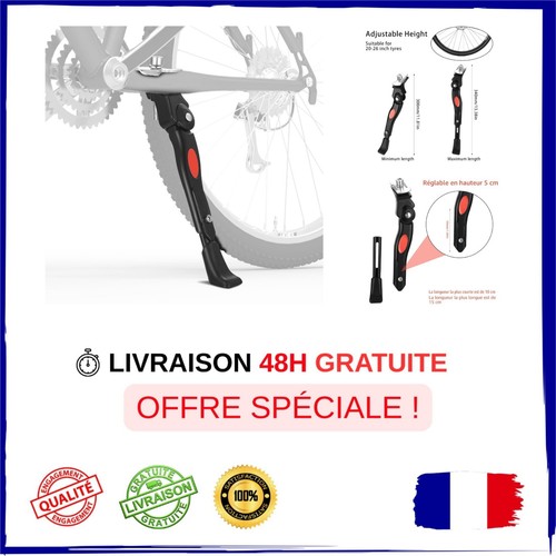 Béquille vélo réglable - vélo,