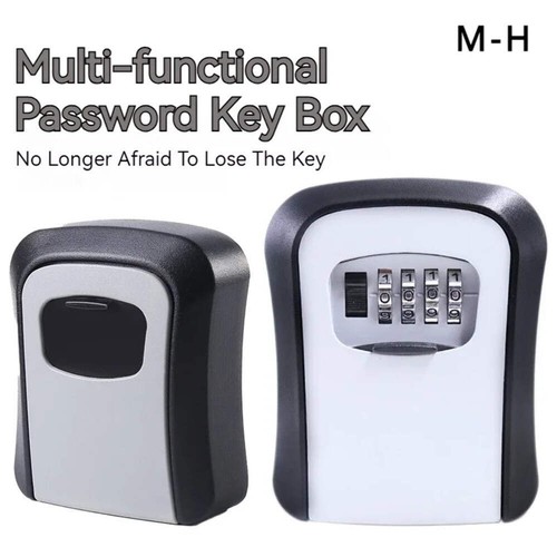 Wall mount key lock box - wall,