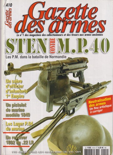 Gazette des armes - armes, n°410