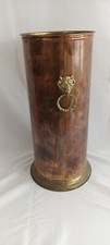 Vintage Ancien Porte-parapluie Cuivre Et Laiton