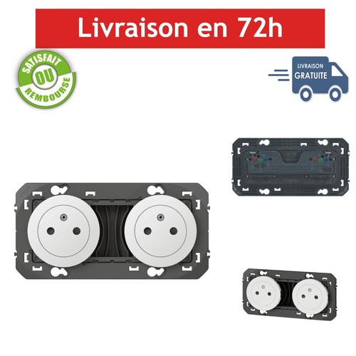 Legrand prise double - legrand, murale
