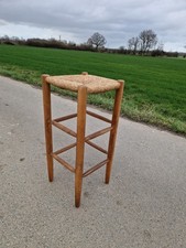 Ancien Tabouret Haut Bauche