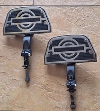 OEM Harley Softail Heritage Evo 86-99 Pillion Running Boards Passenger Floorboards 