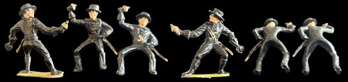 Vintage 1960 3 figurines - -,