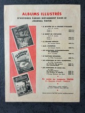 Flyer publicitaire Albums