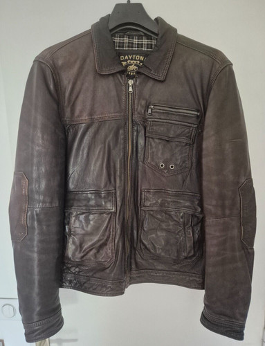 Veste blouson cuire - veste,