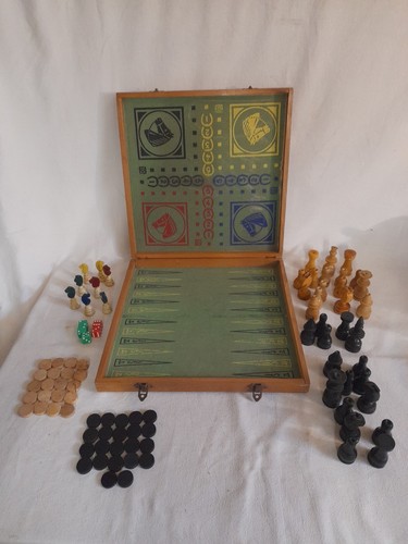 Ancienne malette jeux - ancienne,