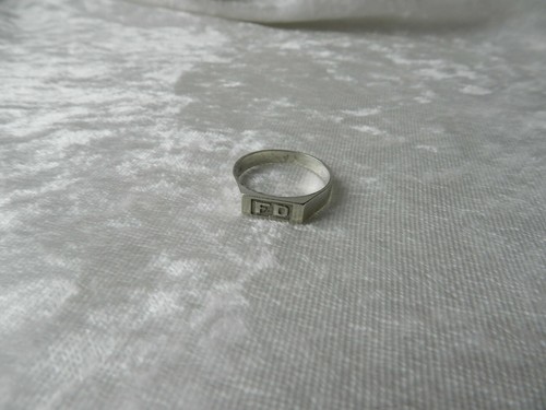 Ancienne bague chevalière - , art
