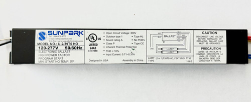 Sunpark 39t5 ho - u-2/39t5,