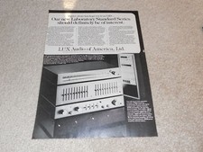 Luxman Ad, 1 Pg ,1977,Laboratoire Standard, M12m T-12,