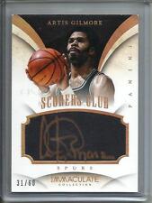 Artis Gilmore 13/14 Immaculate Collection Autograph #31/60