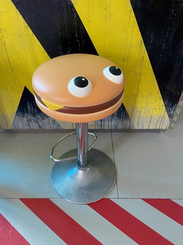 Tabouret burger vintage - tabouret,