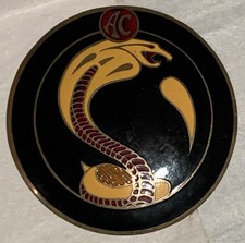 AC Shelby Cobra Enamel Hood Emblem 